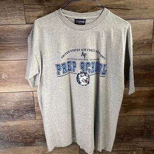 Janspirt USAF Prep School Tshirt Size Large Gray